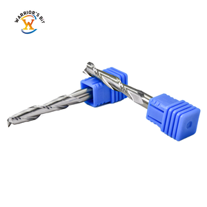 قطعة خشب المحارب مخصصة ODM/OEM 2 قاطع طحن الفلوت بت جهاز توجيه <span class=keywords><strong>CNC</strong></span> حلزوني لأداة قطع الأعمال الخشبية - Product Image 3