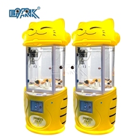 Machine à griffes à monnayeur pour peluches, jeu de griffes mignonnes en forme de chat