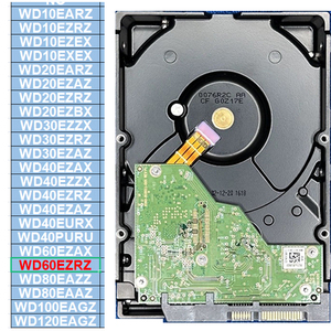 WD60EZRZ BLUE 6TB SATA 3.5HDD 5400Rpm 64MB Cache NCQ SMR NoTouch Ramp Load Kompatibel Acronis Cloning Windows 11/10/8.1 dan banyak lagi - Product Image 1