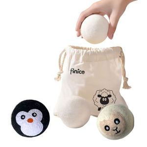 ลูกบอลขนสัตว์ทำมือสำหรับอบผ้า ช่วยลดเวลาอบแห้ง มีจำหน่าย - Product Image 1