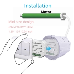 Công Tắc Rèm Thông Minh Tuya Zigbee Cho Màn Trập Cuộn Động Cơ Mù DIY Nhà Thông Minh Google Alexa Zigbee Sản Phẩm Nhà Thông Minh - Product Image 6