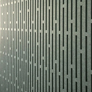 Panneau acoustique d'insonorisation moderne pour studio d'hôtel Panneau <span class=keywords><strong>de</strong></span> plafond en <span class=keywords><strong>laine</strong></span> <span class=keywords><strong>de</strong></span> verre avec panneau ignifuge en <span class=keywords><strong>bois</strong></span> <span class=keywords><strong>de</strong></span> style polyester - Product Image 4