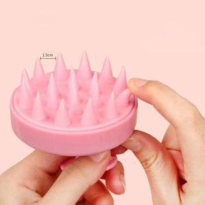Cepillo de Silicona para Masaje del Cuero Cabelludo y Aplicación de Champú |   Regalo de Belleza Promocional Ecológico Reutilizable con Logotipo Personalizado - Product Image 6