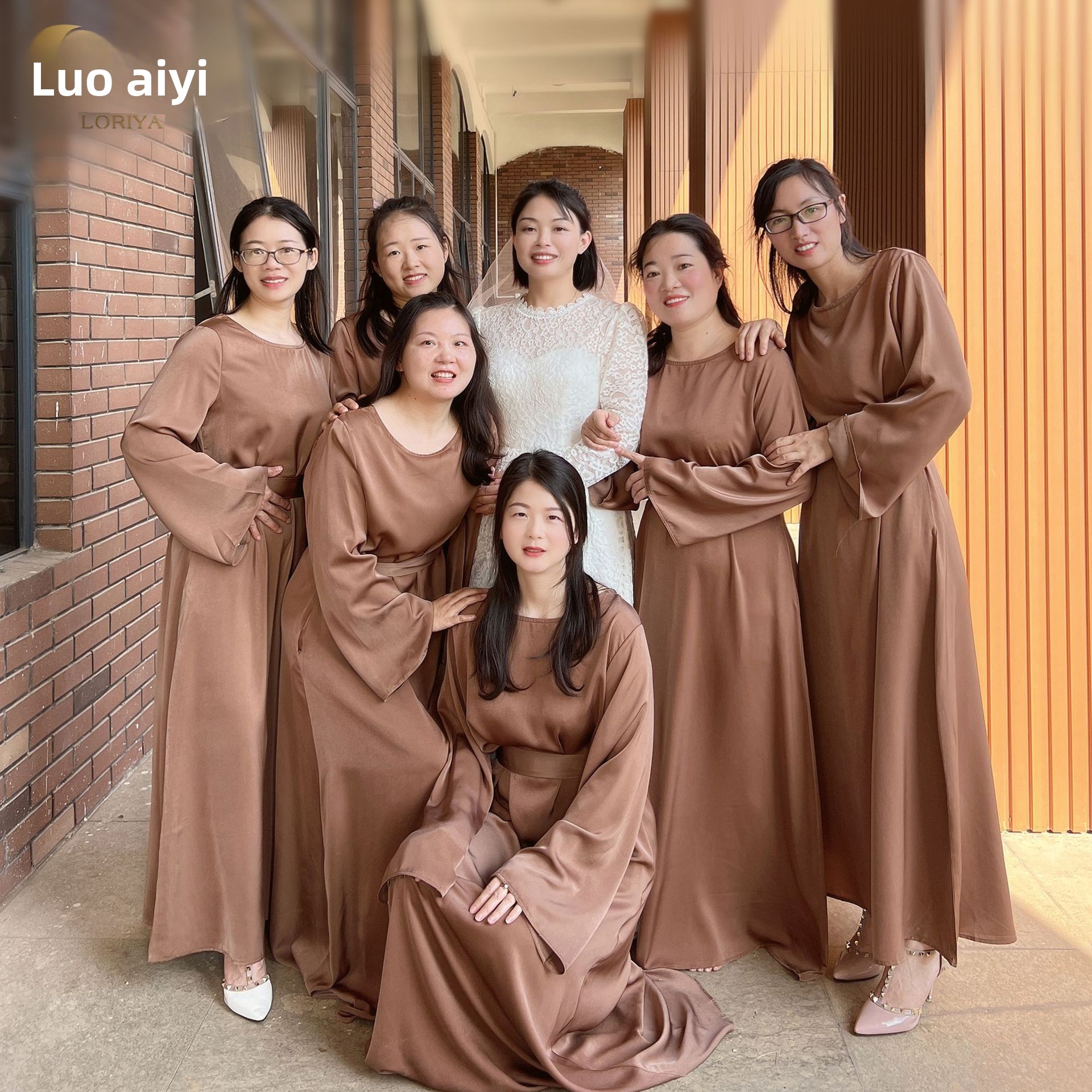 2023 Loriya AliExpress Wedding Bridesmaid Dress European American Style  Basic Solid Color A-Line Long Gown Floor-Length Lace| Alibaba.com