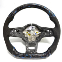 Volant sport en fibre de carbone forgée MK7 GTI pour Golf 6/7/7.5/R/R-Line Jetta Passat B8 Accessoires de voiture
