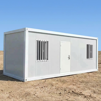 Économie d'énergie de qualité fiable et résistant aux intempéries pour l'unité de construction de maison de conteneur de camp