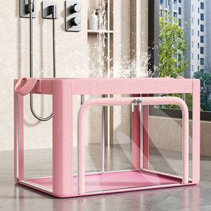 Sử Dụng Nhà Công Suất Lớn Có Thể Gập Lại Vải Lưu Trữ Hộp Tổ Chức Giỏ Dày Mền & Quần Áo Lưu Trữ Với Gấp Tính Năng - Product Image 6