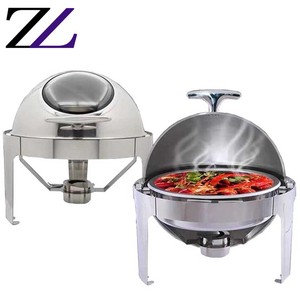 Équipement de restauration pour cafétéria, plat de service chauffant pour buffet, chauffe-plats, marmites à fondue de Dubaï, ustensiles de cuisine antiadhésifs - Product Image 5