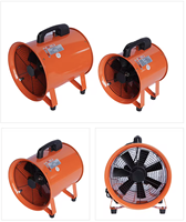 Ventilateur industriel, extracteur d'air, ventilateur de ventilation portable, 220V, 300mm