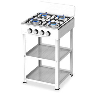 موقد طاولة أوتوماتيكي 4 شعلة من الفولاذ المقاوم للصدأ كبير صدأ للاستخدام التجاري للمطاعم RV للفنادق في الهواء الطلق - Product Image 6