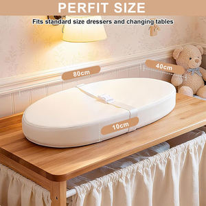 <span class=keywords><strong>Matelas</strong></span> en mousse pour enfants 80*40*10cm Sans BPA Étanche Éponge haute densité Housse amovible Tapis à <span class=keywords><strong>langer</strong></span> pour la maison et l'hôtel - Product Image 1