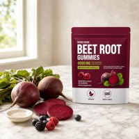 Gummies de Betterave Xuhuang 4000mg, Saveur Baies Mixtes 8-en-1, Végétaliennes, Sans OGM, Complément Alimentaire, OEM ODM Marque Privée, Vente en Gros