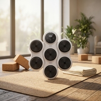 Machine d'entraînement de boxe électronique intelligente sans fil, murale, légère, avec 6 lumières pour enfants et adultes, marque QFH
