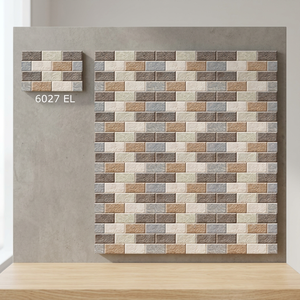 Azulejos de pared con diseño elevado brillante de la marca de lujo Vistaar, de 10x15 pulgadas (25x37.5 cm, 250x375 mm), cerámicos, digitales, esmaltados y con efecto 3D. - Product Image 6