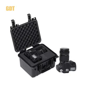 PP Tool Case Suitcase Toolbox Impact Resistant Waterproof Safety Case Equipment Camera Case With Pre-cut Foam Lining