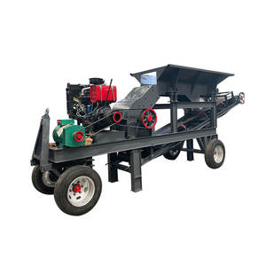 Trituradora de Martillos Móvil PC400x300 con Motor Diésel, 8-15 TPH, Molino de Martillos Portátil con Componentes Centrales PLC - Product Image 1