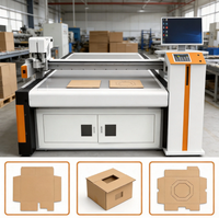 Máquina troqueladora y ranuradora CNC de alta calidad para cartón corrugado, máquina de corte de papel para cajas de cartón, plotter para cartón