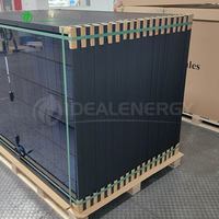 430w 440w 450w 575w 580w 585w 700 w 700 w 710w 720w tout noir bifacial double verre n-type hjt topcon panneau solaire mono demi-cellule