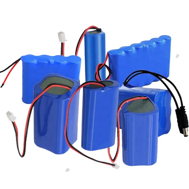 OEM Li-ion Battery Pack 300~6000 Mah 3.7V 7.4V 11.1V 14.8V 18650 32650 26650 26500 21700 16500 14500 Lithium Ion Battery Pack
