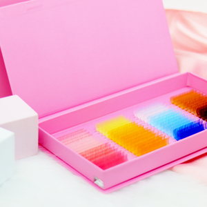 Yunhai hỗn hợp Màu Nhãn hiệu riêng Lash phần mở rộng Cashmere màu lông mi cầu vồng lông mi - Product Image 1