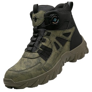 <b>Work</b> Safety <b>Shoes</b> Steel Toe Cap Smash-proof Puncture-proof Sports Outdoor Mountaineering Wear-resistant <b>Men's</b> Winter Steel Boots - Product Image 3