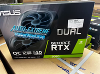3060 VOC 2 seri baru dan asli 12GB GDDR6 kartu grafis 192bit kipas ganda kinerja tinggi komponen grafis kondisi bersih