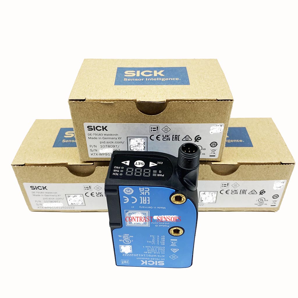 SICK KTX-WP91141252ZZZZ Color Sensor - Reliable Contrast Detection