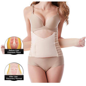 Ceinture <span class=keywords><strong>de</strong></span> post-chirurgie 3 en 1 pour le soulagement lombaire pelvien du liant abdominal; Taille-taille pour <span class=keywords><strong>la</strong></span> récupération par césarienne - Product Image 2