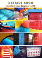 Parcours d'obstacles gonflable Stitch Lilo en gros avec tunnel de grimpée pour location événementielle en parc d'attractions