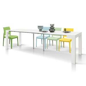 Virginia Console <b>Table</b> <b>White</b> Ash Melamine Finished Internal Use - Product Image 3