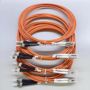 Cable de Fibra Óptica Multimodo Dúplex de 3 Metros ST UPC a LC UPC de Primera Calidad - Product Image 5