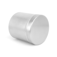 Vente en gros de boîtes de conserve à bougies en aluminium imprimées colorées personnalisées Boîtes en aluminium avec couvercles à visser