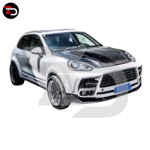 Kit carrosserie large style M pour Cayenne 958.2 2015-2017 avec pare-chocs, jupes latérales, passages de roues et capot – Vente chaude usine - Product Image 3