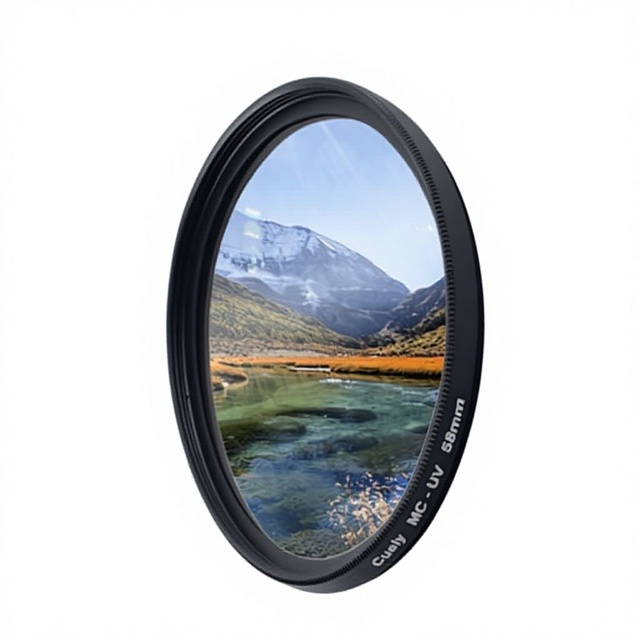 Green Coated MCUV Multi-Layer Filter Lens Protector UV-Proof 58mm 99% Transparency MC-UV
