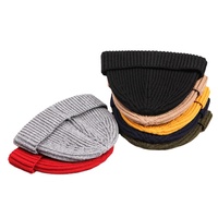 Oem Hot Sale Custom Effen Kleur Blanco 100% Acryl Gebreide Muts Winter Geweven Hoeden Winter Beanie