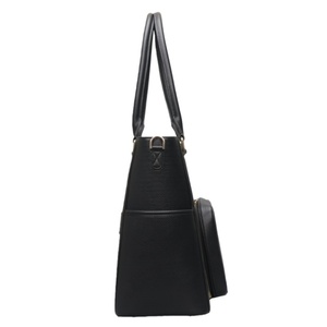 Sac de voyage multifonctionnel pour femme en cuir PU avec compartiment isotherme, grande capacité, fermeture éclair et sangle de transport - Product Image 4