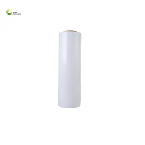 Nhà máy hàng hóa gói CuộN polyethylene Trắng nhựa LLDPE bao bì PE bộ phim kéo dài thu nhỏ Gói phim