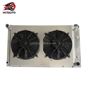 Radiador de Refrigeración de Aluminio con Cubierta de Ventilador para Chevrolet Blazer C10 C20 C30/Buick Apollo Century/Cadillac Seville/GMC 75-87 - Product Image 1