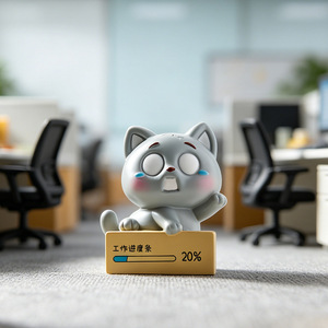 Caja Sorpresa de Figuras de Resina de Cat's Workplace Survival, Juguete Coleccionable, Decoración para el Hogar, Regalo para Niños y Adultos - Product Image 2