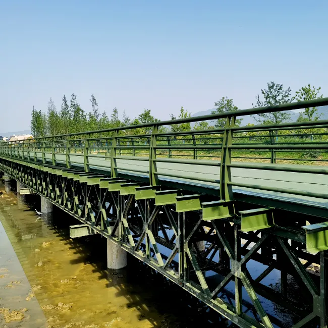 Venta caliente de acero galvanizado puentes bailey