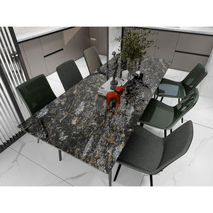 Keramische steenplaat + eettafel salontafel achtergrondwand droge korrel gepolijste oppervlakte moderne slaapkamer hal woonkamer buiten - Product Image 5