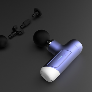 <span class=keywords><strong>Mini</strong></span>-Faszienpistole Wiederaufladbar Bürstenloser Motor 4 Massageköpfe Ganzkörper-Muskelentspannung Tragbarer Taschen-<span class=keywords><strong>Massager</strong></span> - Product Image 4