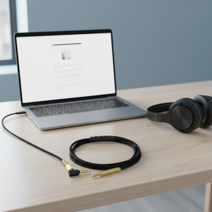 Câble audio de remplacement pour casque avec contrôle du volume pour AKG Y40 Y50 Y45 Innovative LIVE2 JBL S700 <span class=keywords><strong>Bose</strong></span> QC25 OE2 <span class=keywords><strong>QC35</strong></span> - Product Image 5