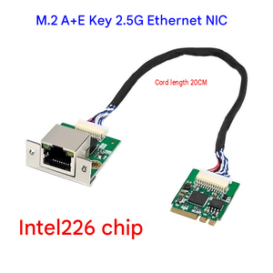 Scheda di rete Ethernet M.2 A+<span class=keywords><strong>E</strong></span> Key 2.5G, Intel I226-V a porta singola per server industriali <span class=keywords><strong>e</strong></span> PC da gaming - Product Image 5
