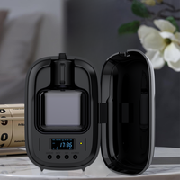 Difusor de Aromas para Habitaciones Pequeñas, 150 ml, PP, Pantalla OLED, Montaje en Pared, de Sobremesa, Atomización de Doble Líquido, 35 dB