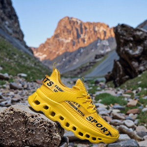Zapatos Deportivos de Moda para Hombre, Transpirables, con Superficie de Malla Voladora, Antideslizantes, con Amortiguación de Impactos, Suaves y Cómodos para Caminar - Product Image 5