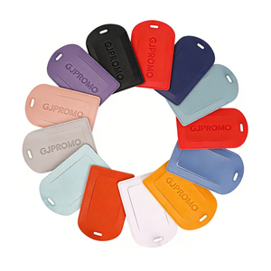 Corporate Gifts Luggage Tag Leather Customized logo Luggage Tag Personalized Debossed logo Luggage Tags