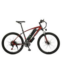Vélo de montagne électrique à double suspension entièrement suspendu 500W 48V Batterie au lithium Cadre en alliage d'aluminium Moteur sans balais Vélo électrique