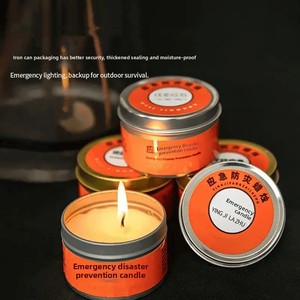 Household Emergency Disaster Prevention Smokeless Blackout Lighting Fire-resistant Eco-friendly Long-lasting Cylindrical <strong>Candles</strong> - Product Image 1