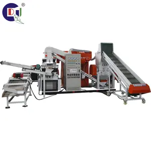 QD-600S Big capacity waste cable separator machine cable wire grinder equipment scrap cable granulator recycling plant